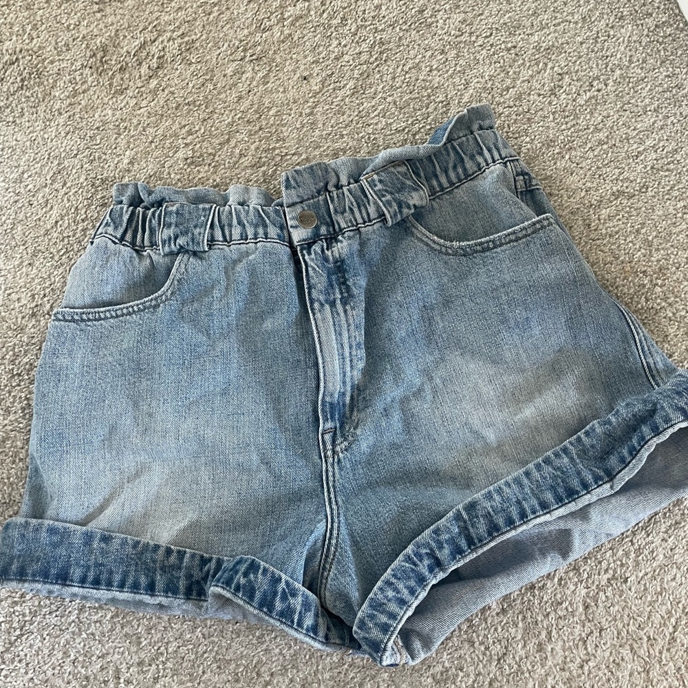 Pistola High Waisted Denim Shorts